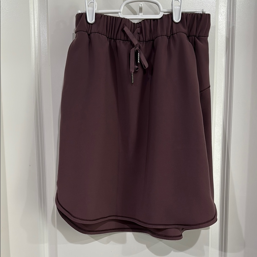 Lululemon athletic Plum colored Skirt